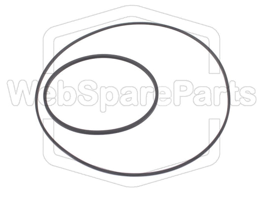 Hihnasarja kasettidekin hihnavetovaraosa Grundig CN-710