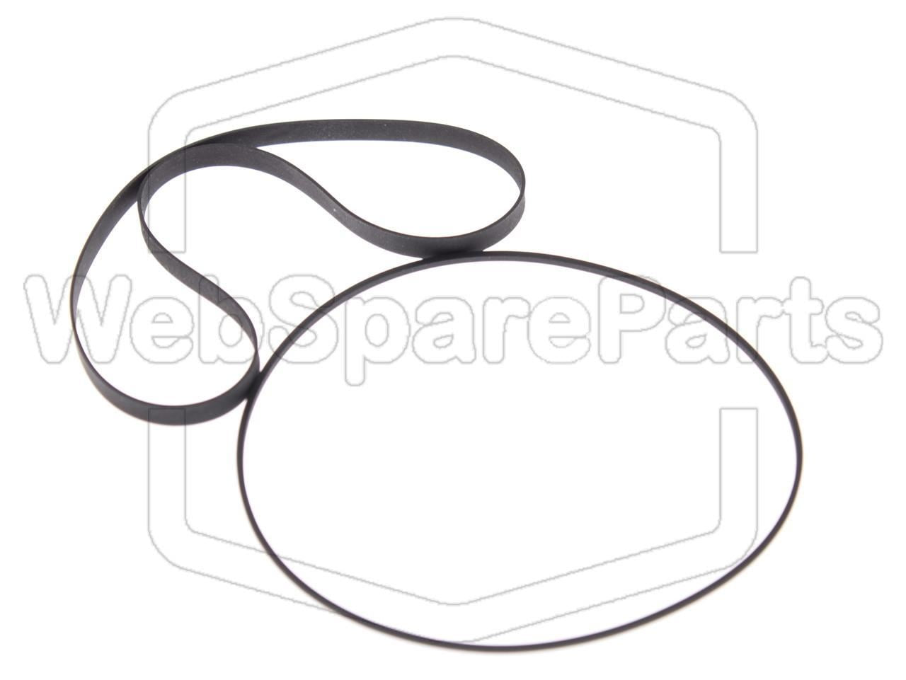 Hihnasarja kasettidekin hihnavetovaraosa Kenwood KX-660HX