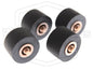 Paininrullien kumit kaksoiskasettidekki Pioneer CT-W208R