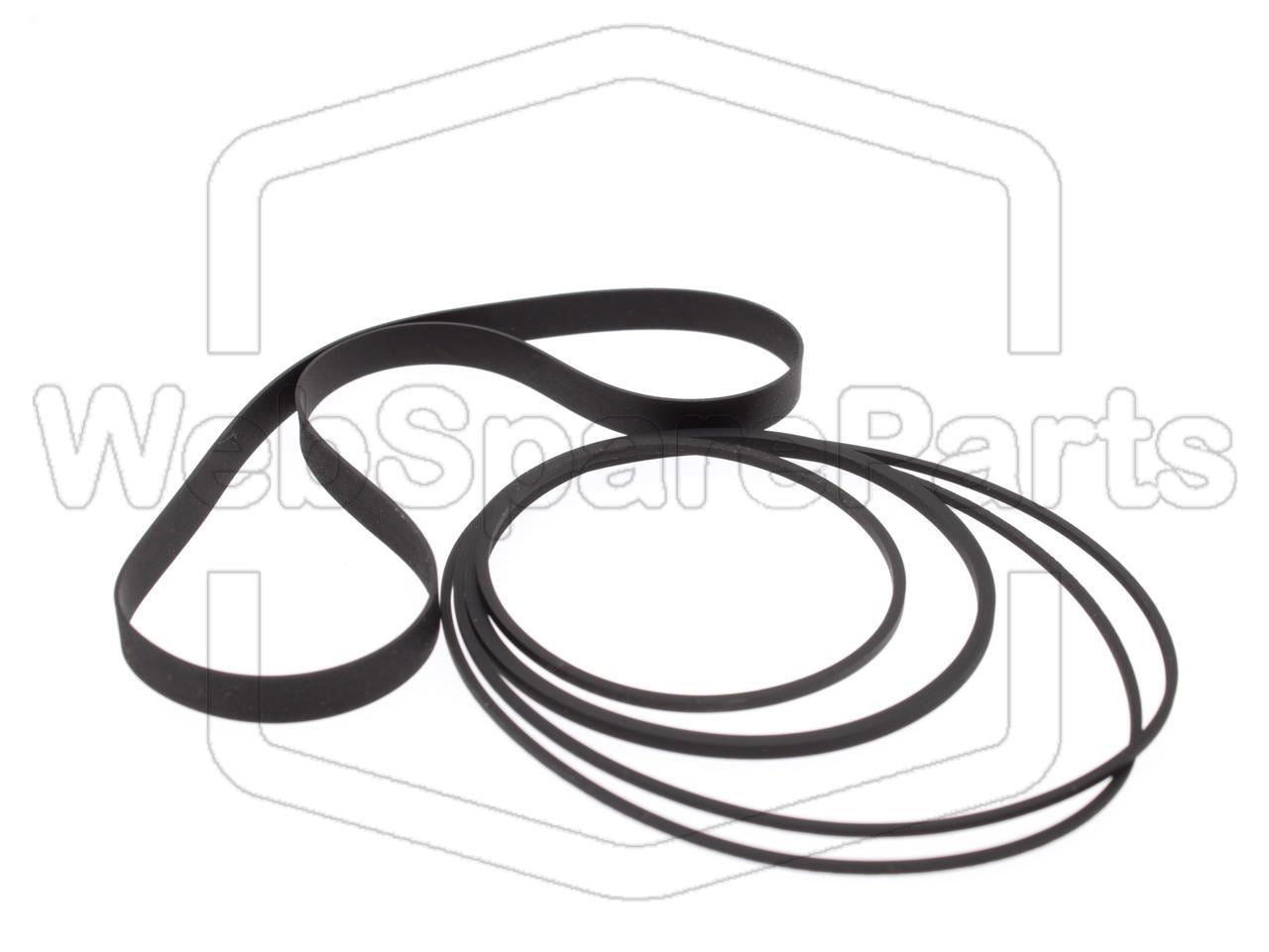 Hihnasarja kasettidekin hihnavetovaraosa Sansui SC-5100