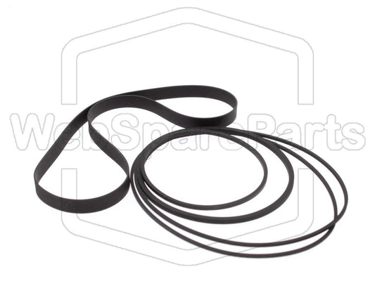 Hihnasarja kasettidekin hihnavetovaraosa Sansui SC-5100