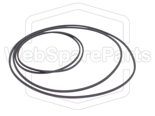 Varaosahihnasarja kaksoiskasettidekin Pioneer XR-P250