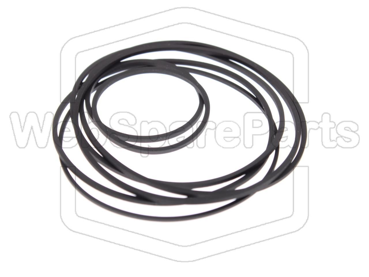 Varaosahihnasarja kaksoiskasettidekin Kenwood KX-57CW