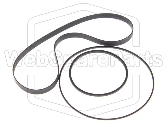 Hihnasarja kasettidekin hihnavetovaraosa Sony TC-38