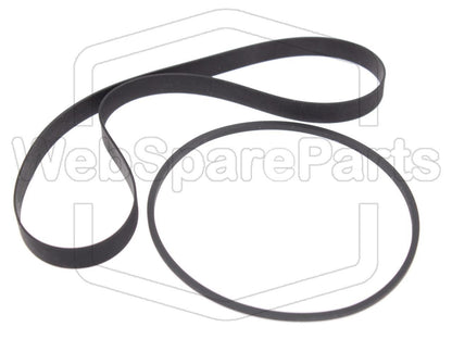 Hihnasarja kasettidekin hihnavetovaraosa Grundig CF 1 MkII Fine Arts