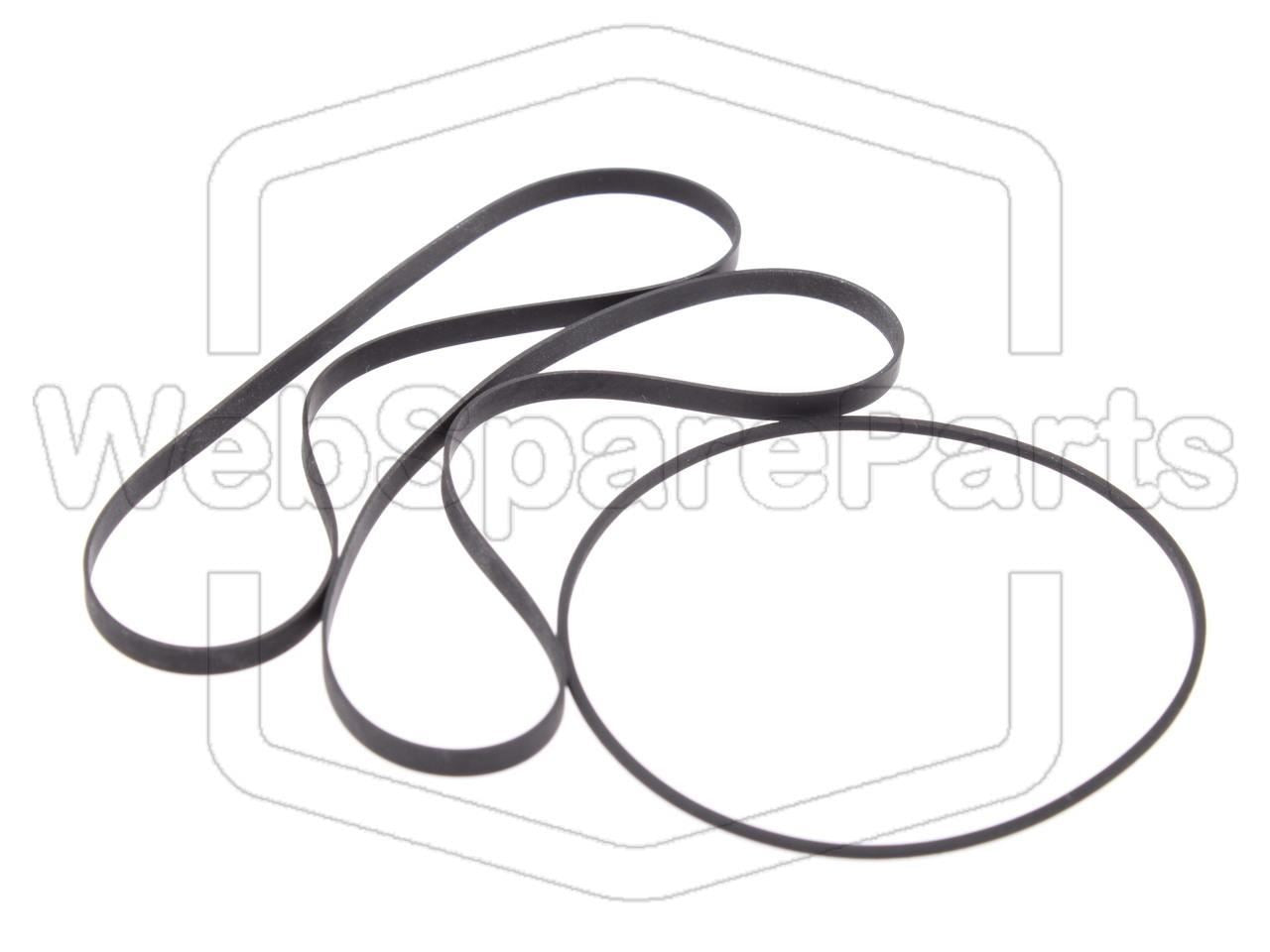 Varaosahihnasarja kaksoiskasettidekin Yamaha K-60