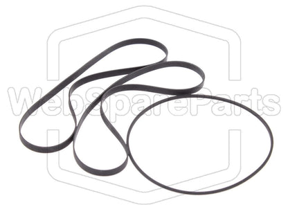 Varaosahihnasarja kaksoiskasettidekin Yamaha K-60