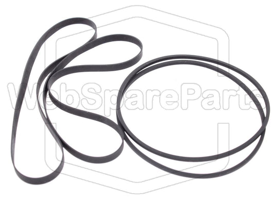 Varaosahihnasarja kaksoiskasettidekin Grundig CCF-210