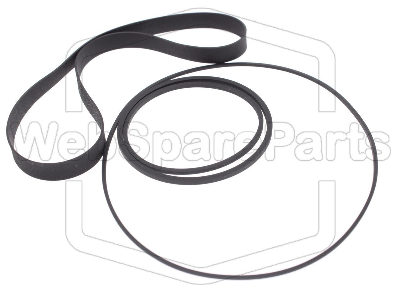 Hihnasarja kasettidekin hihnavetovaraosa Nakamichi 681 ZX