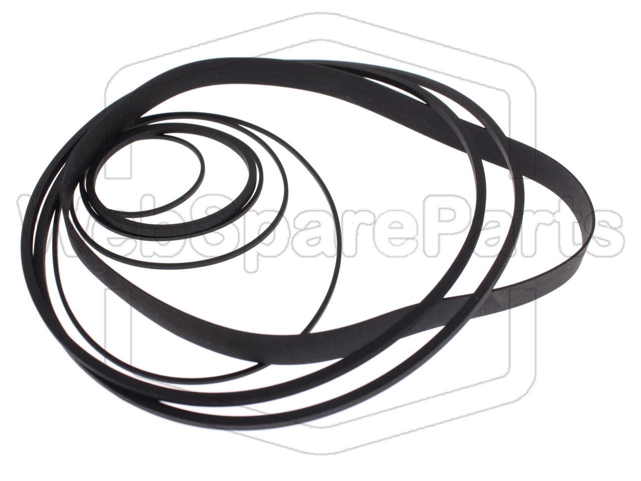 Hihnasarja ja varaosat videonauhurin korjaukseen Orion VH-1