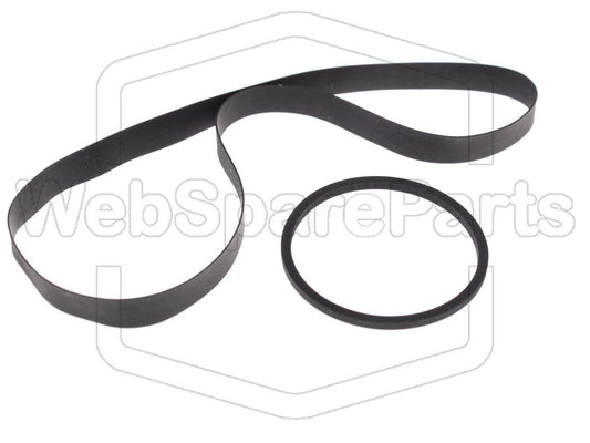 Hihnasarja ja varaosat videonauhurin korjaukseen Toshiba V-83 G/W/B