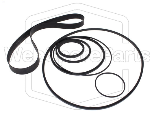 Hihnasarja ja varaosat videonauhurin korjaukseen Panasonic AG-6015