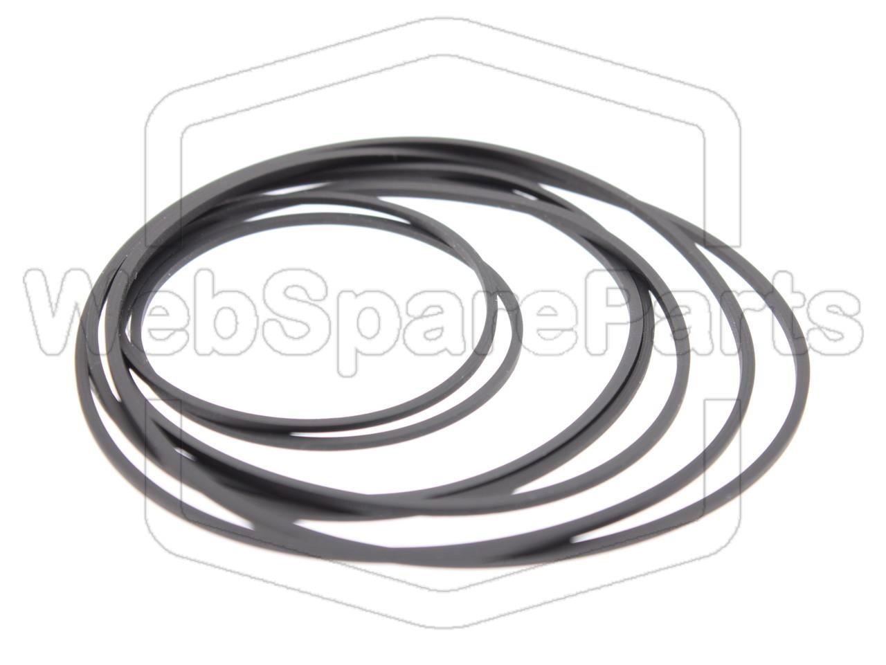 Varaosahihnasarja kaksoiskasettidekin Kenwood KX-64W