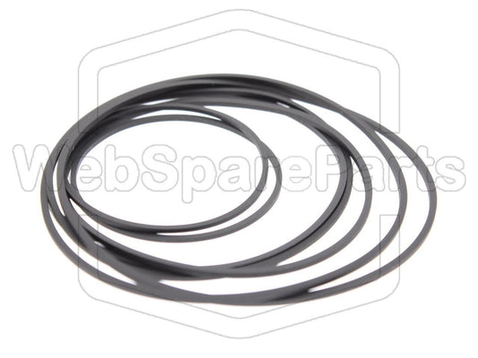 Varaosahihnasarja kaksoiskasettidekin Kenwood KX-64W