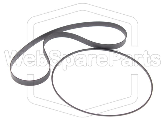 Hihnasarja kasettidekin hihnavetovaraosa Technics RS-B48R