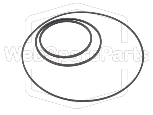 Hihnasarja kasettidekin hihnavetovaraosa Yamaha TB-700