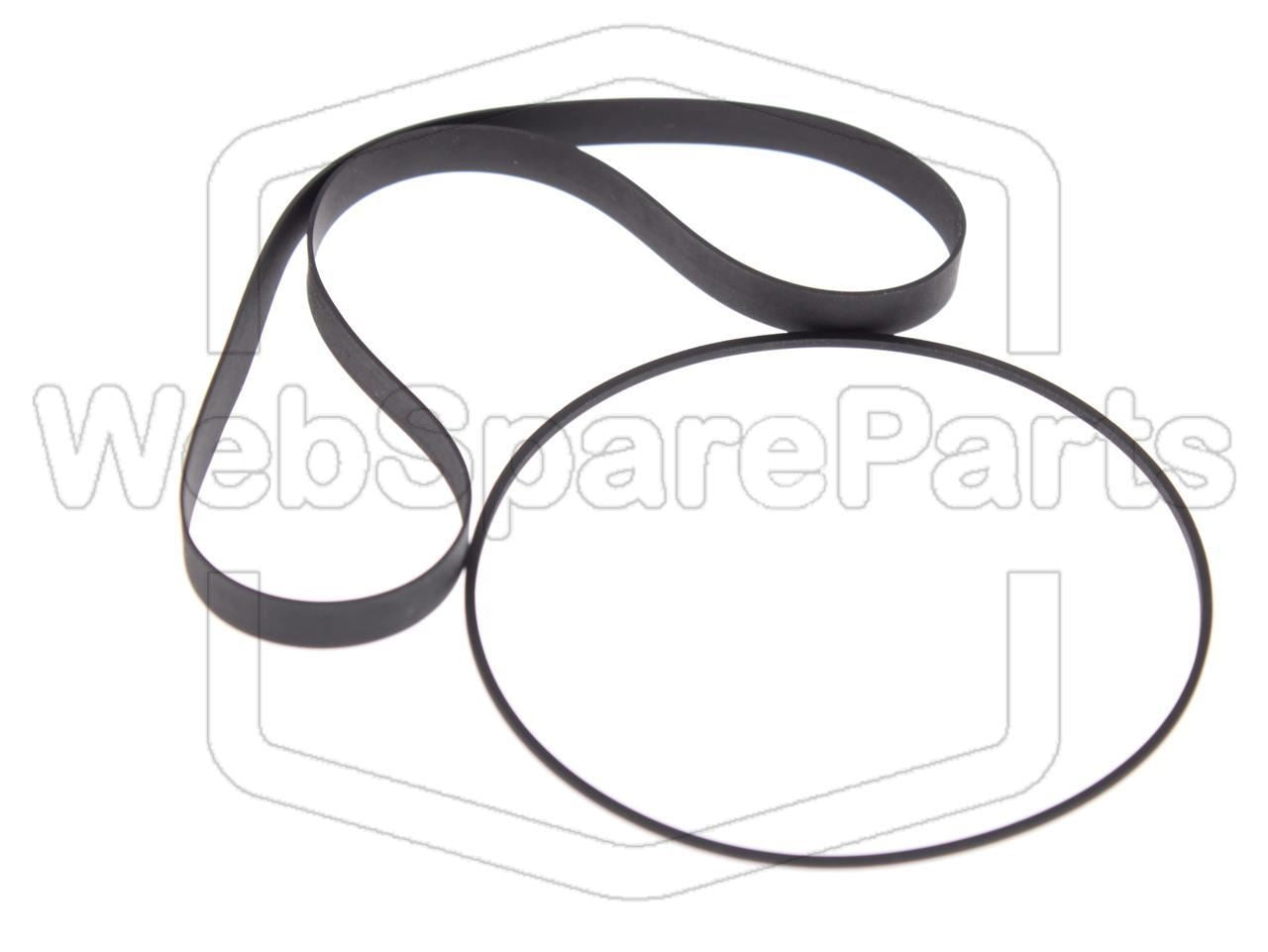 Hihnasarja kasettidekin hihnavetovaraosa Kenwood KX-40