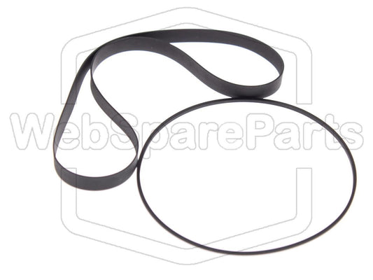 Hihnasarja kasettidekin hihnavetovaraosa Kenwood KX-40