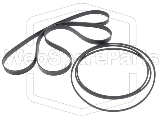 Hihnasarja kasettidekin hihnavetovaraosa JVC TD-W85