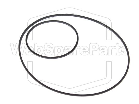 Hihnasarja kasettidekin hihnavetovaraosa Pioneer X-MDX717