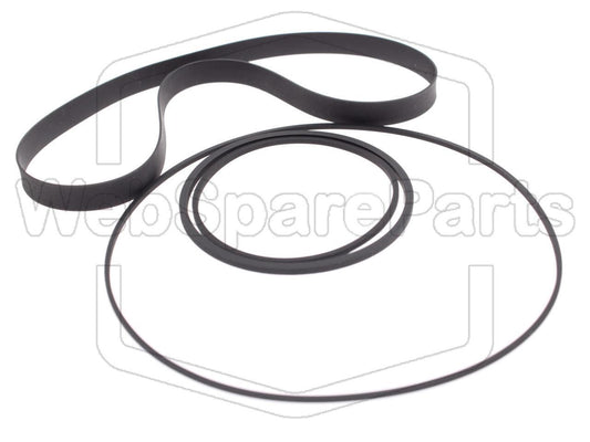 Hihnasarja kasettidekin hihnavetovaraosa Nakamichi 580M