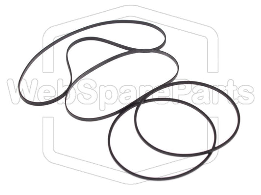 Hihnasarja kasettidekin hihnavetovaraosa Panasonic RX-DT650