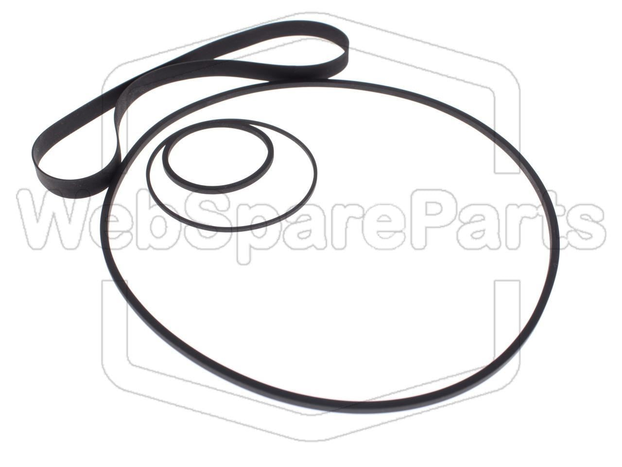 Hihnasarja ja varaosat videonauhurin korjaukseen JVC HR-D220 E