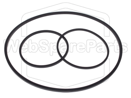 Hihnasarja ja varaosat videonauhurin korjaukseen Siemens FM-392-865