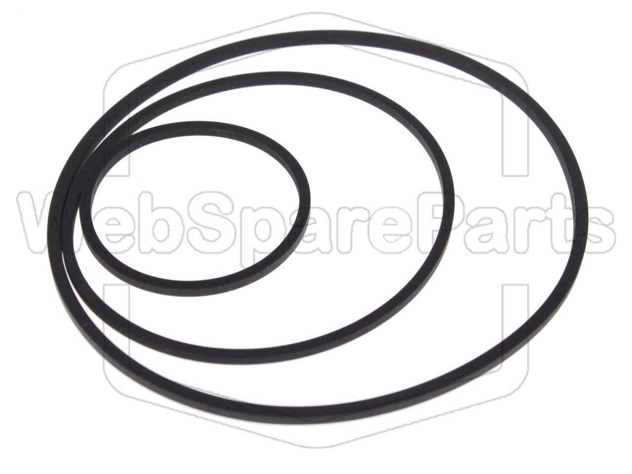 Hihnasarja ja varaosat videonauhurin korjaukseen Saba VR-6620E