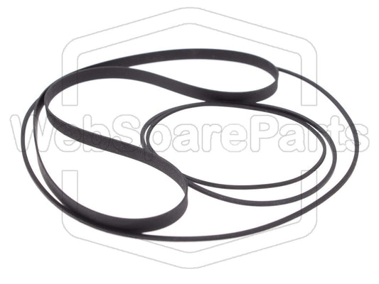 Hihnasarja kasettidekin hihnavetovaraosa Dual C-819