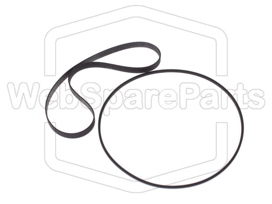 Hihnasarja kasettidekin hihnavetovaraosa Sanyo G-5001