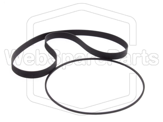 Hihnasarja kasettidekin hihnavetovaraosa Akai CS-F36R