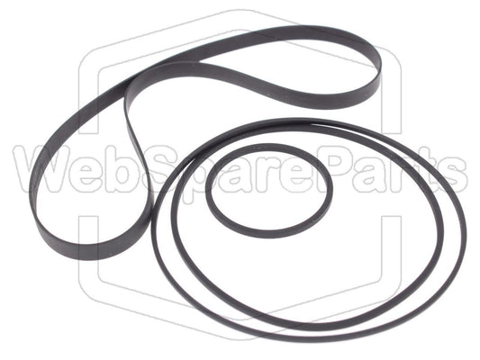 Hihnasarja kasettidekin hihnavetovaraosa Pioneer CT-305