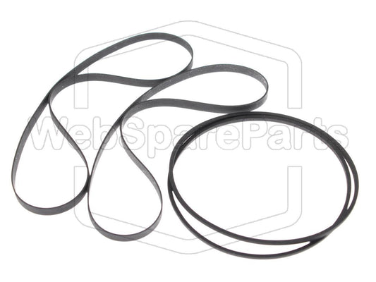 Varaosahihnasarja kaksoiskasettidekin Pioneer XR-A100