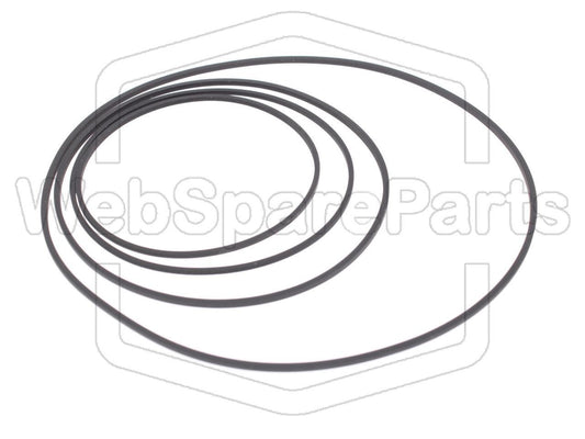 Hihnasarja kasettidekin hihnavetovaraosa Marantz PMD-360