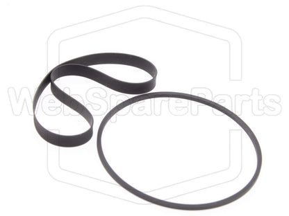 Hihnasarja kasettidekin hihnavetovaraosa Teac-Tascam 234 SYNCASET