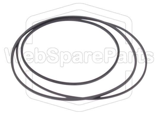 Hihnasarja kasettidekin hihnavetovaraosa Philips F-6233