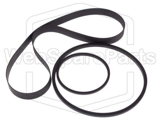 Hihnasarja kasettidekin hihnavetovaraosa Technics RS-M250