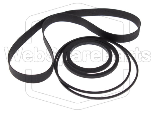 Hihnasarja ja varaosat videonauhurin korjaukseen Sharp VC-200 G