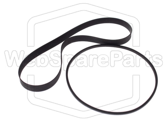 Hihnasarja kasettidekin hihnavetovaraosa Grundig CF-303