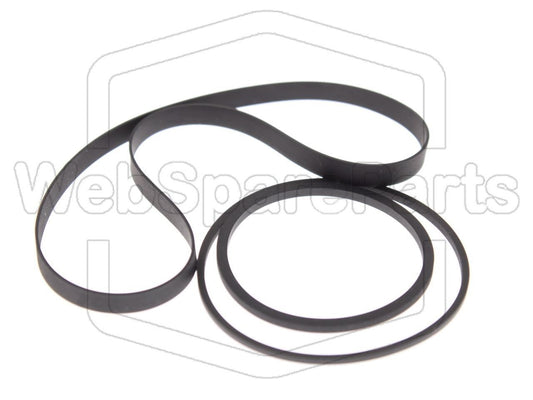 Hihnasarja kasettidekin hihnavetovaraosa Kenwood KX-5550