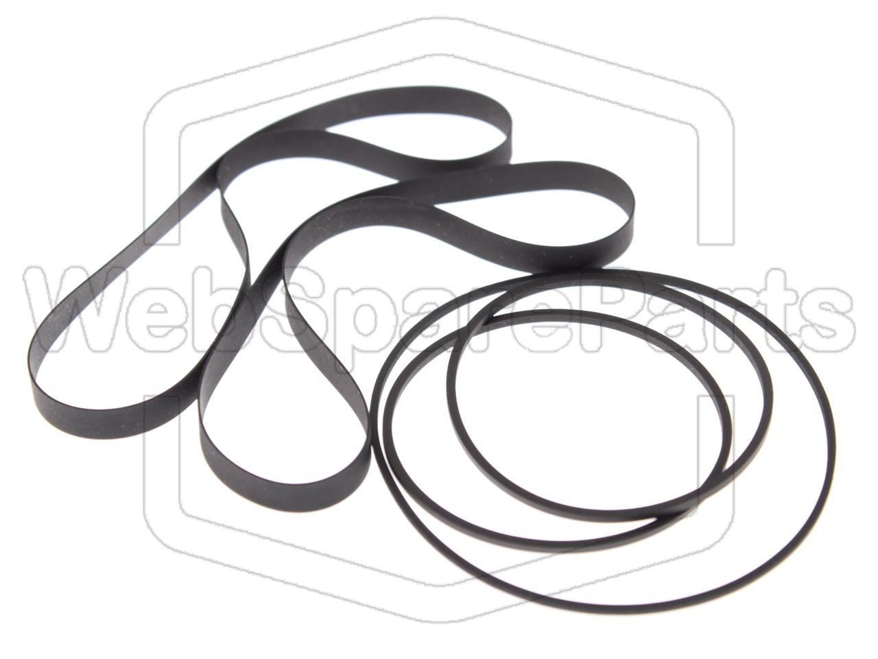 Hihnasarja kasettidekin hihnavetovaraosa Yamaha KX-W302/U