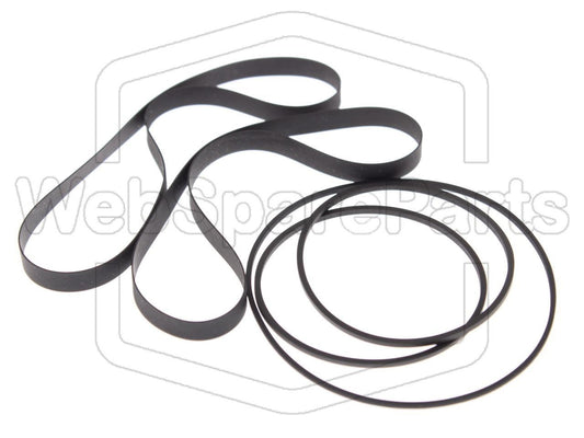 Hihnasarja kasettidekin hihnavetovaraosa Yamaha KX-W302/U