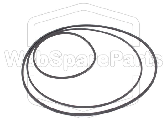 Hihnasarja kasettidekin hihnavetovaraosa JVC KD-2