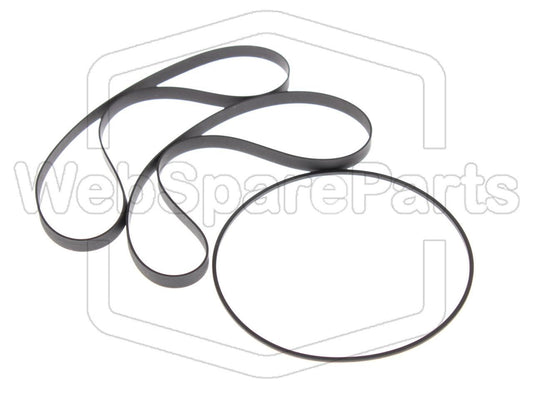 Varaosahihnasarja kaksoiskasettidekin Sony LBT-V33W