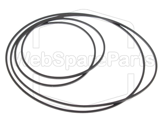 Varaosahihnasarja kaksoiskasettidekin Pioneer XR-P740