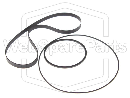 Hihnasarja kasettidekin hihnavetovaraosa Sony TC-58