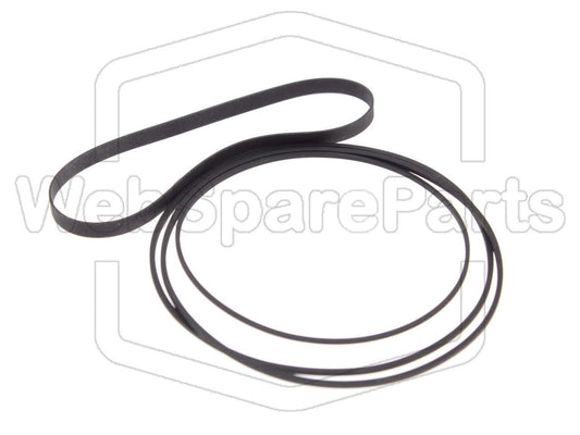 Hihnasarja kasettidekin hihnavetovaraosa Teac V-518X