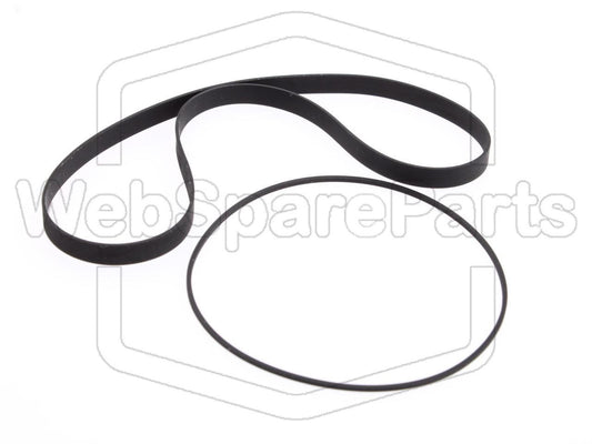 Hihnasarja kasettidekin hihnavetovaraosa Technics RS-M12