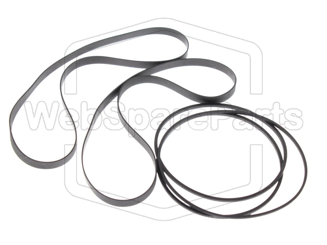 Varaosahihnasarja kaksoiskasettidekin Pioneer CT-W510